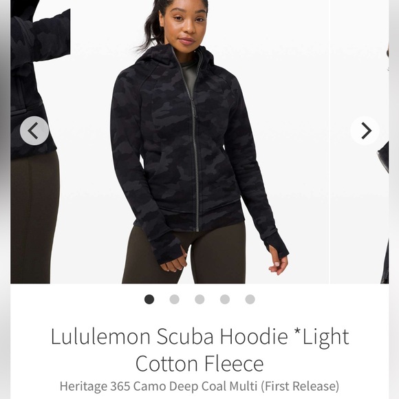 lululemon athletica Tops - Lululemon Scuba Hoodie Cotton Fleece
